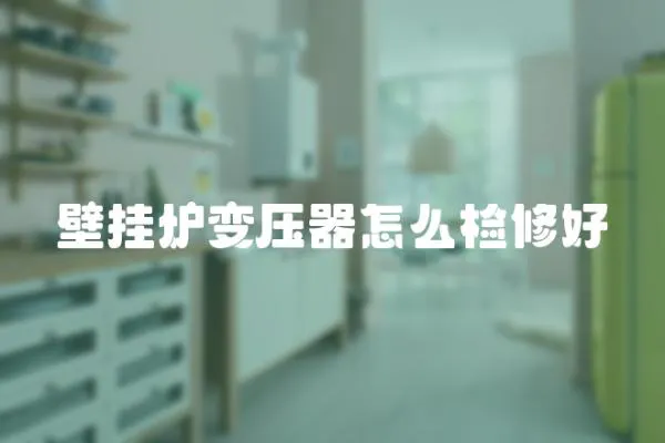 壁掛爐變壓器怎么檢修好
