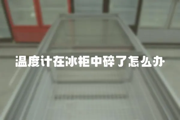 溫度計在冰柜中碎了怎么辦