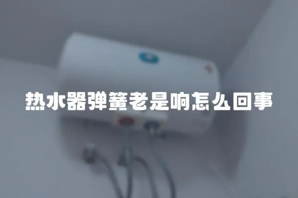 热水器弹簧老是响怎么回事