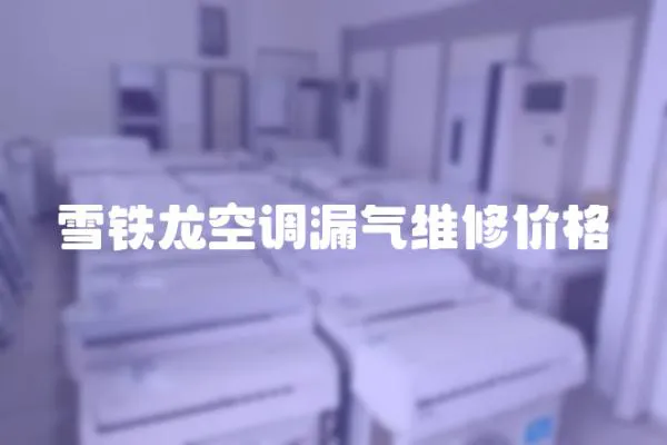 雪鐵龍空調漏氣維修價格