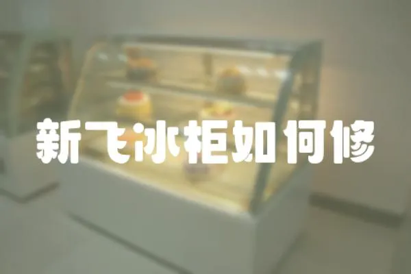 新飛冰柜如何修