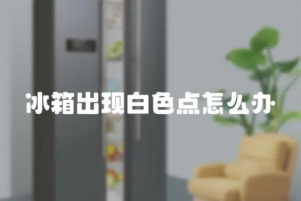 冰箱出現(xiàn)白色點怎么辦