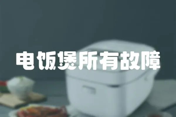 電飯煲所有故障