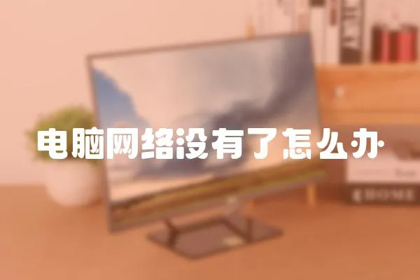 電腦網(wǎng)絡(luò)沒有了怎么辦