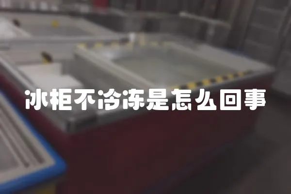冰柜不冷凍是怎么回事