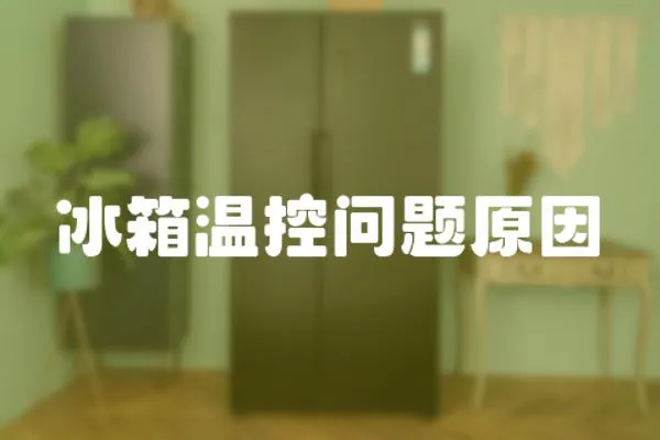冰箱溫控問題原因
