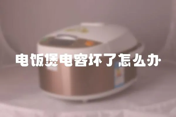 電飯煲電容壞了怎么辦