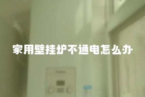 家用壁掛爐不通電怎么辦