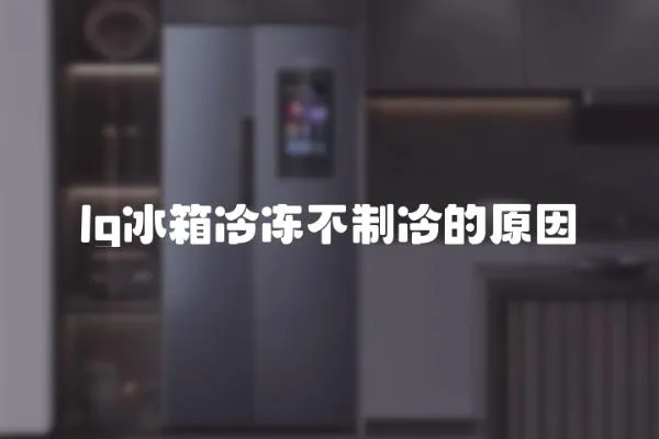 lg冰箱冷凍不制冷的原因