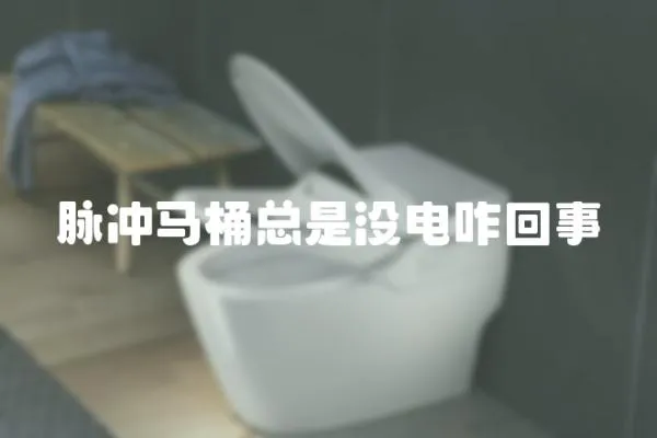 脈沖馬桶總是沒電咋回事