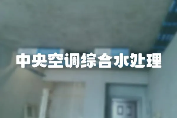 中央空調(diào)綜合水處理