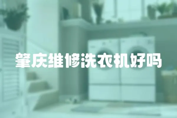 肇慶維修洗衣機好嗎