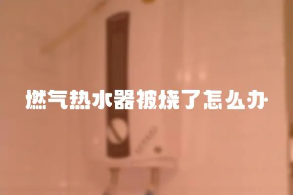 燃氣熱水器被燒了怎么辦