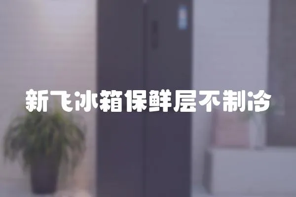 新飛冰箱保鮮層不制冷