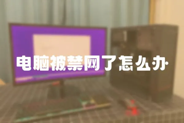 電腦被禁網(wǎng)了怎么辦