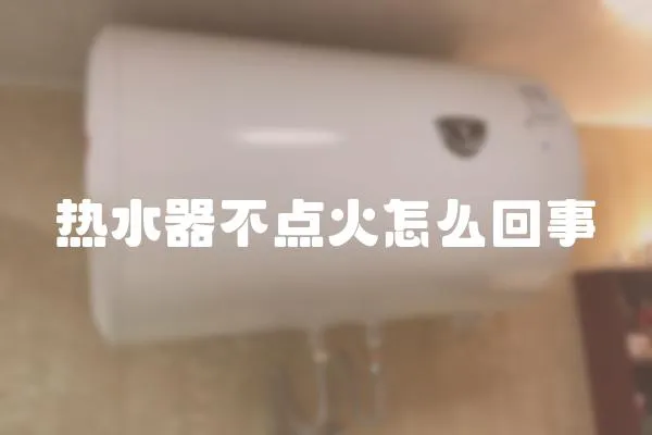熱水器不點火怎么回事