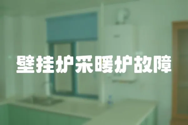 壁掛爐采暖爐故障