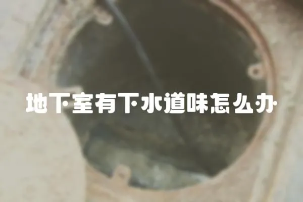 地下室有下水道味怎么辦