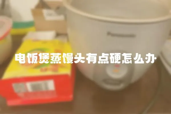 電飯煲蒸饅頭有點硬怎么辦