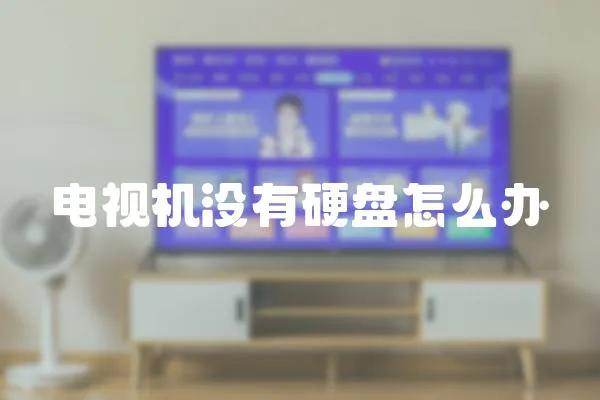 電視機沒有硬盤怎么辦