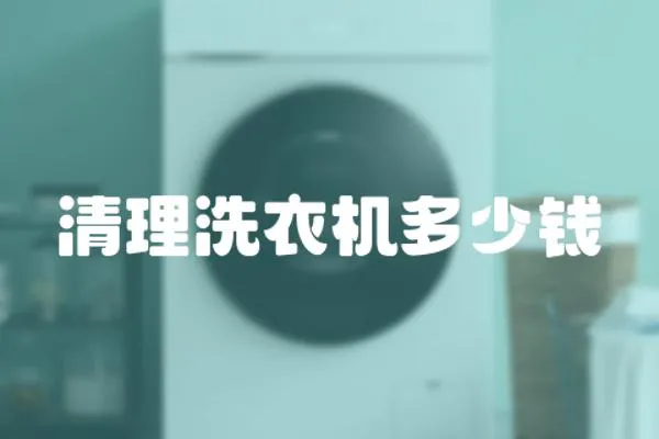 清理洗衣機多少錢