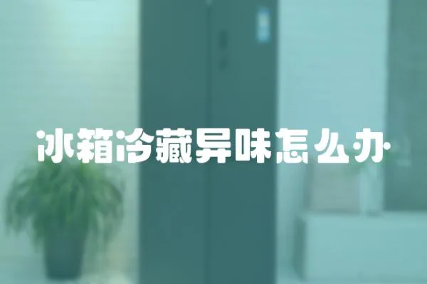 冰箱冷藏異味怎么辦
