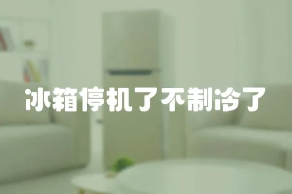 冰箱停機了不制冷了