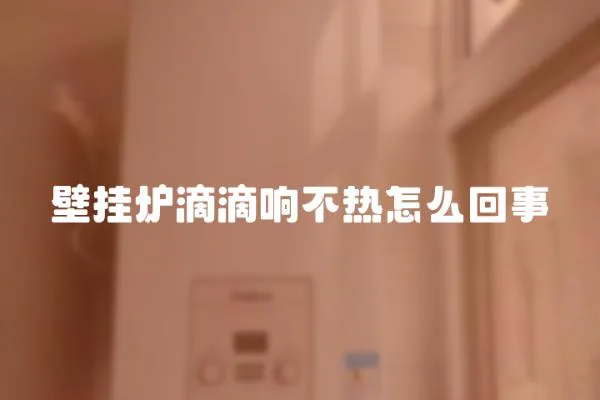 壁掛爐滴滴響不熱怎么回事