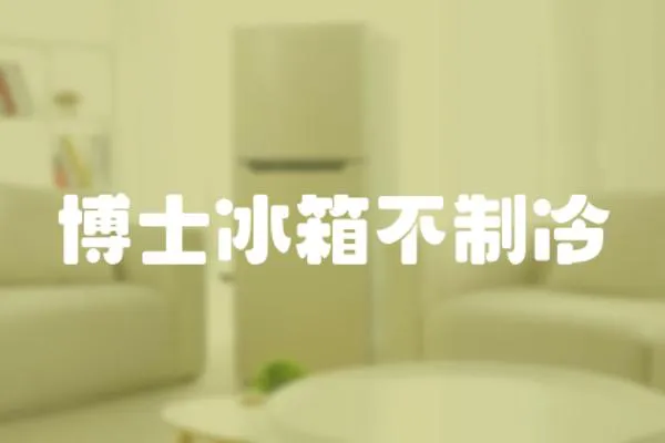 博士冰箱不制冷