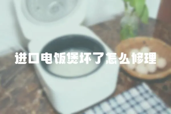 進口電飯煲壞了怎么修理