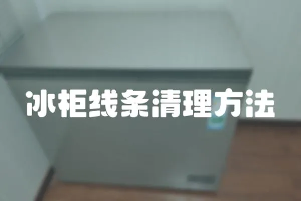 冰柜線條清理方法