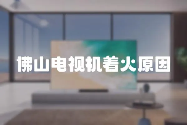 佛山電視機著火原因