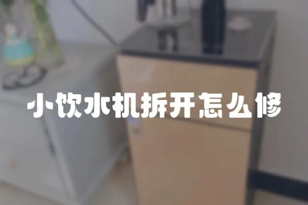 小飲水機拆開怎么修