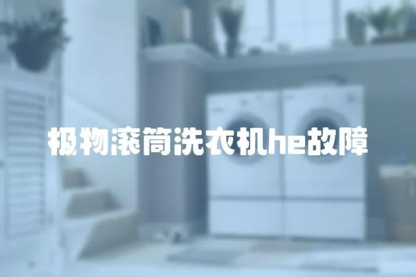 極物滾筒洗衣機(jī)he故障