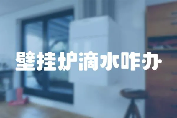 壁掛爐滴水咋辦