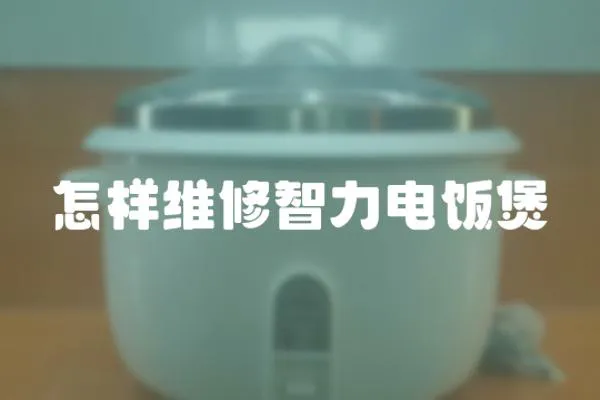 怎樣維修智力電飯煲