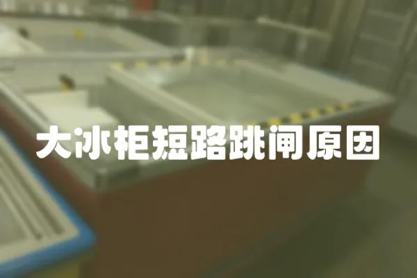 大冰柜短路跳閘原因
