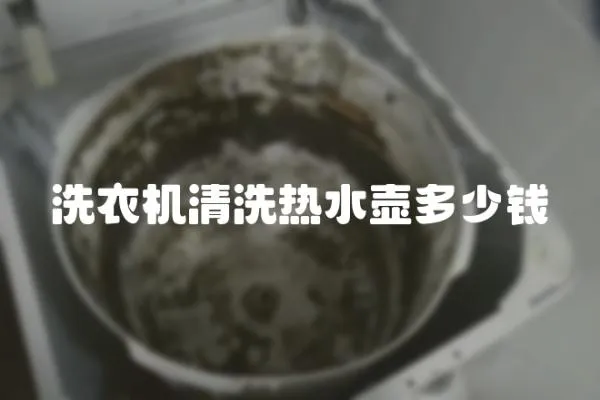 洗衣機(jī)清洗熱水壺多少錢(qián)