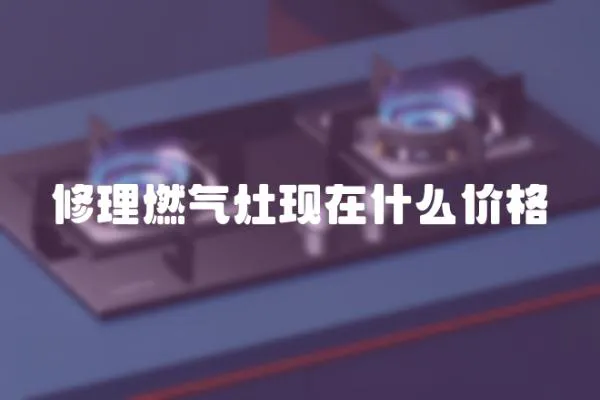 修理燃?xì)庠瞵F(xiàn)在什么價(jià)格