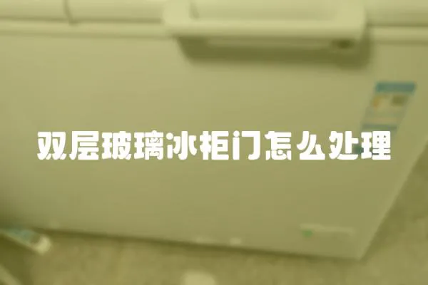雙層玻璃冰柜門怎么處理