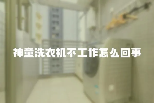 神童洗衣機不工作怎么回事
