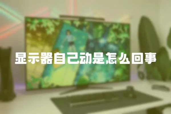 顯示器自己動是怎么回事