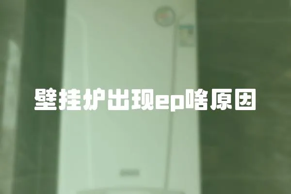 壁掛爐出現ep啥原因
