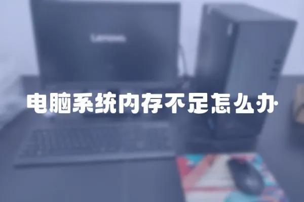 電腦系統內存不足怎么辦