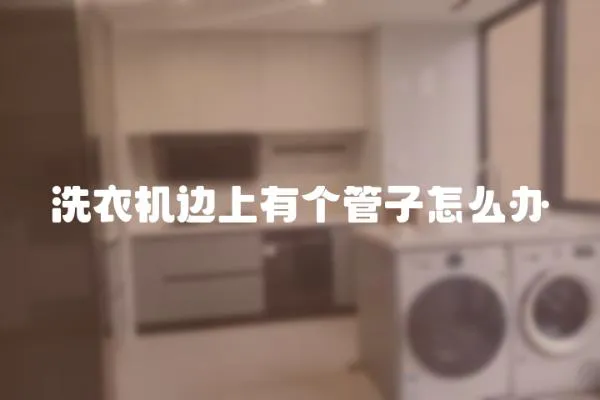洗衣機邊上有個管子怎么辦
