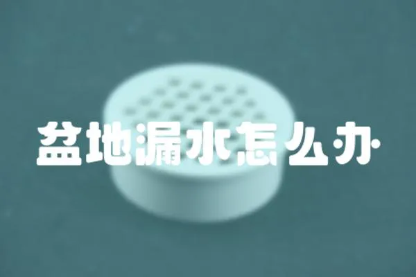 盆地漏水怎么辦