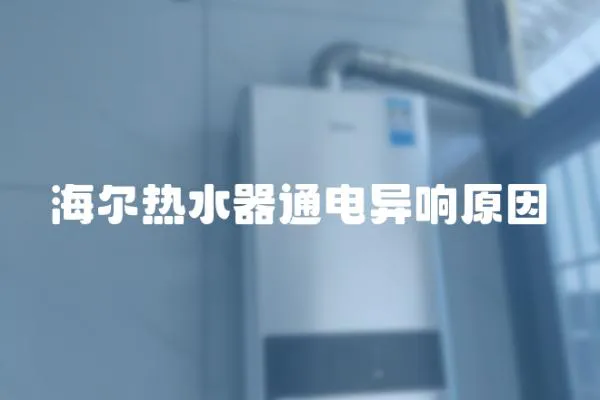 海爾熱水器通電異響原因