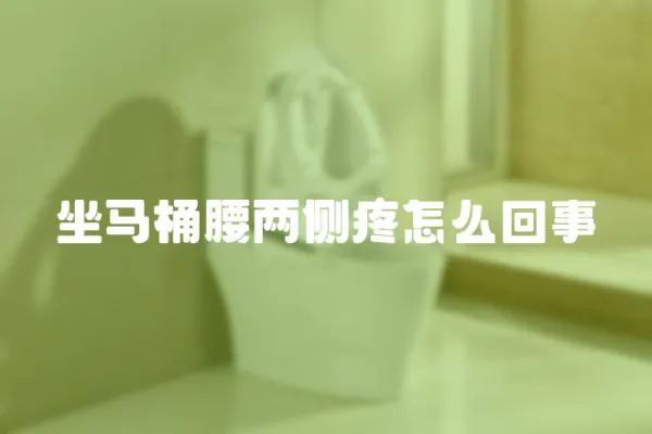 坐馬桶腰兩側(cè)疼怎么回事