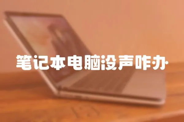 筆記本電腦沒聲咋辦