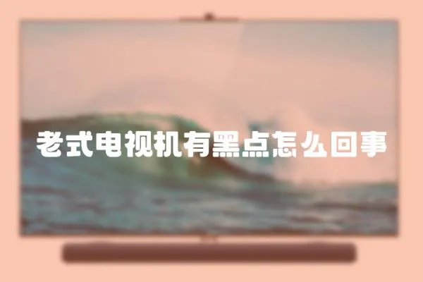 老式電視機有黑點怎么回事